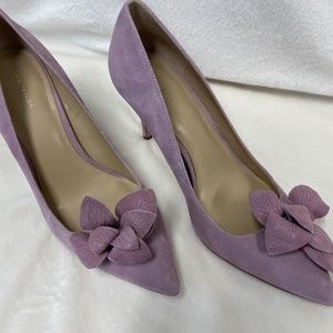 AT Lavender Suede Stiletto